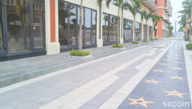 Secoin outdoor Terrazzo tiles at T&T Phuoc Tho Residential Area - Vinh Long
